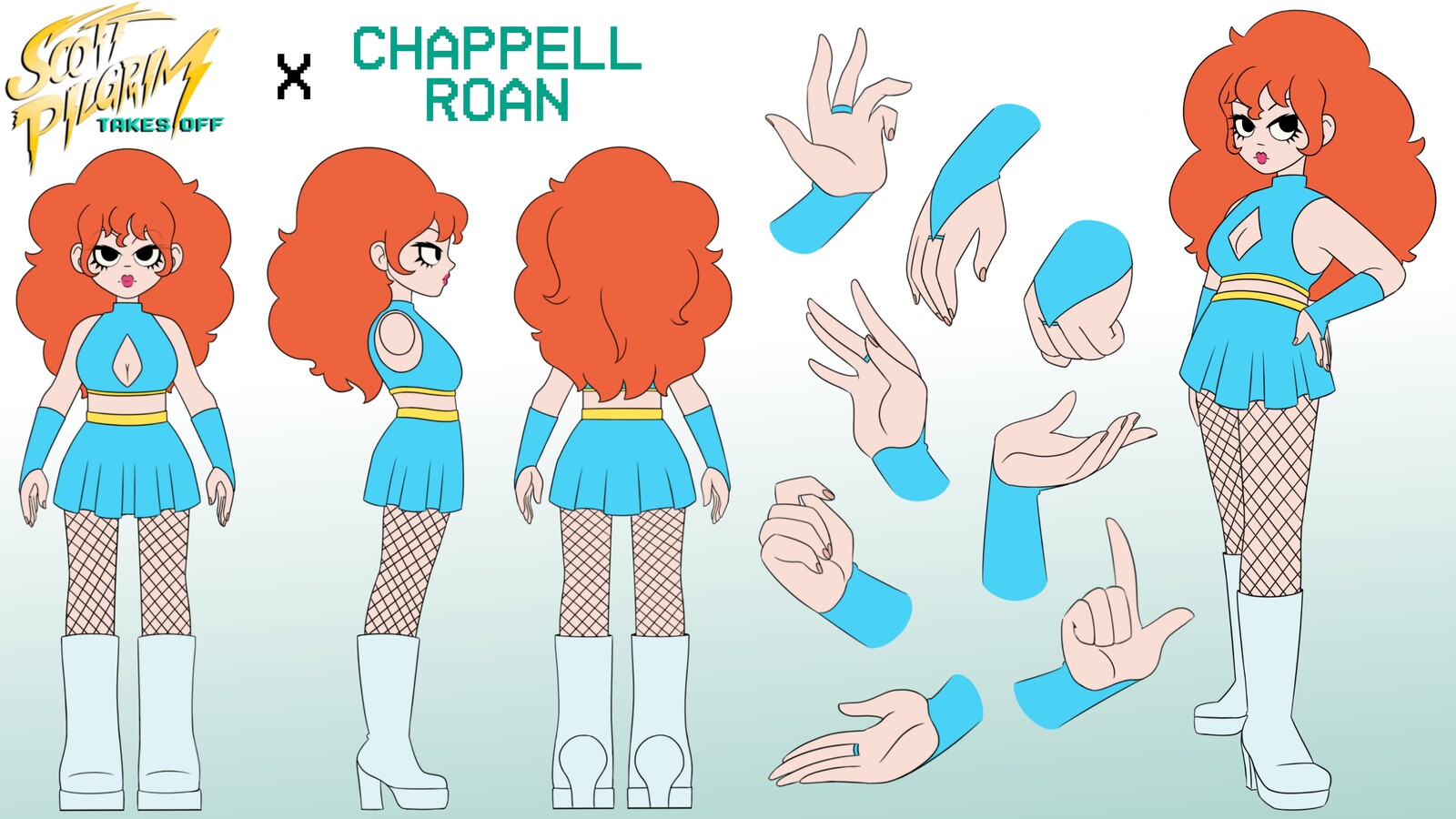 Chappell Roan in Scott Pilgrim Takes Off: A Style Study