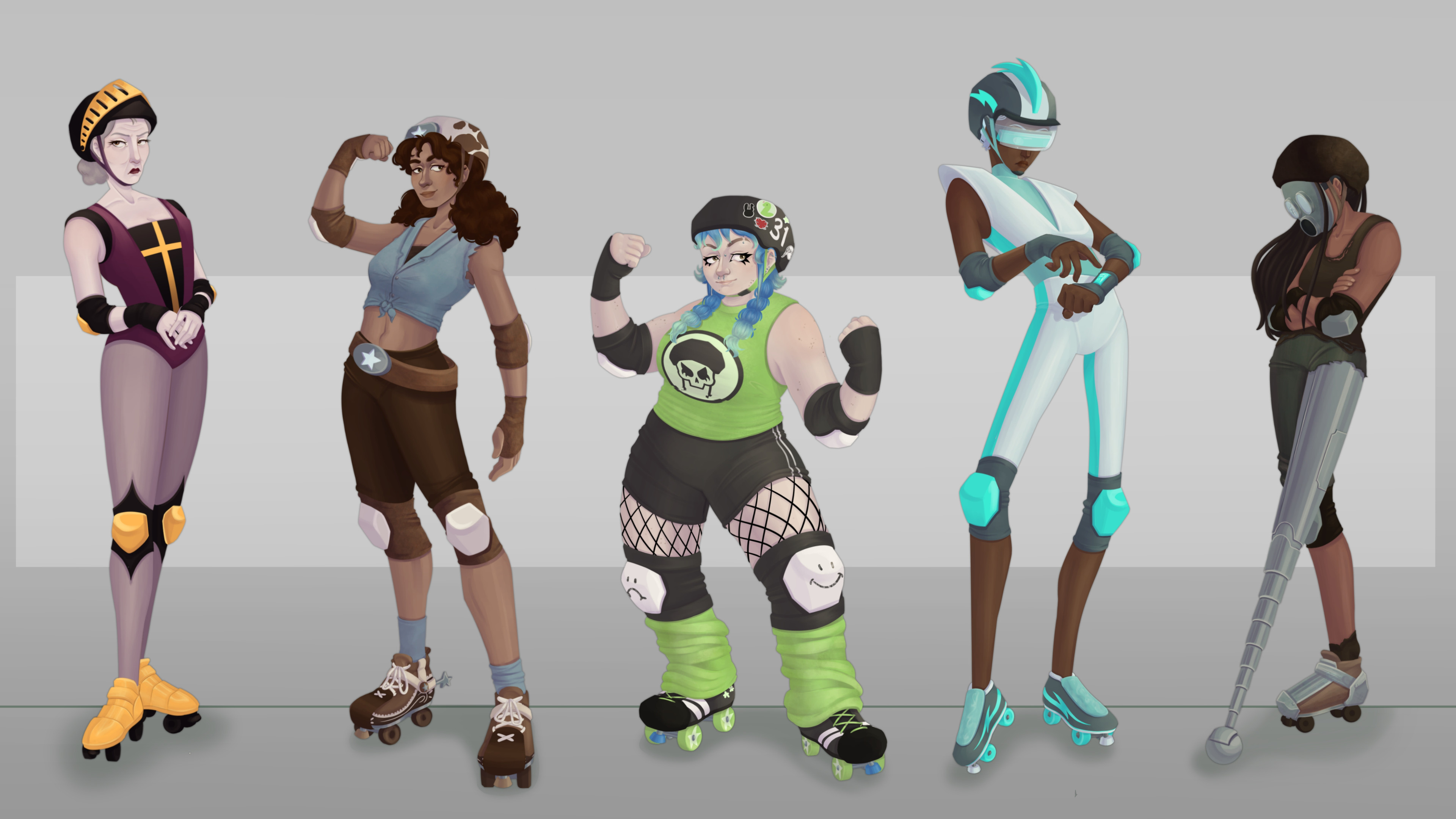 Skate Attire Line Up