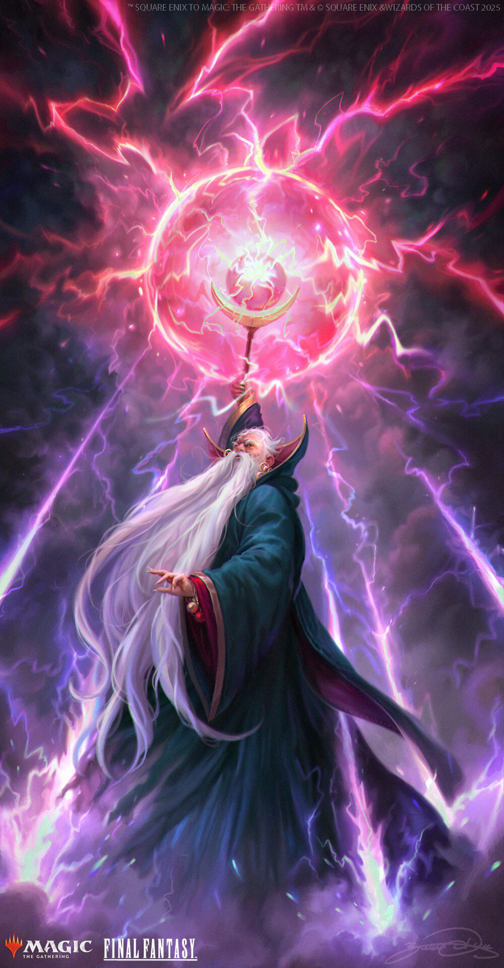 ArtStation - MTG x FINAL FANTASY - Summon: Esper Ramuh ArtStation - MTG x FINAL FANTASY - Summon: Esper Ramuh