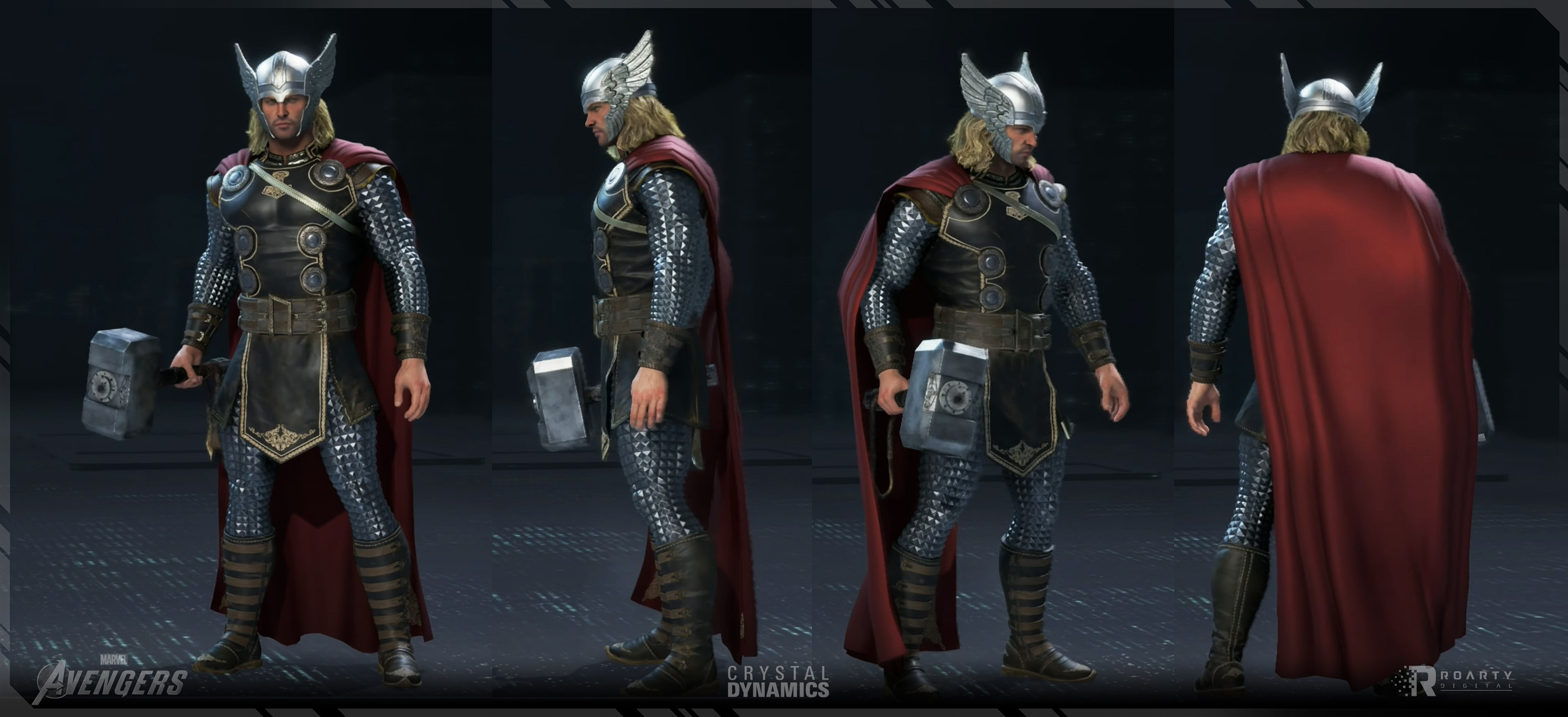 I worked on the Texture and Materials for this character. I also had to re-work the LP and UVs to accommodate later requests. I also built all variations of the outfit and engine integration.
