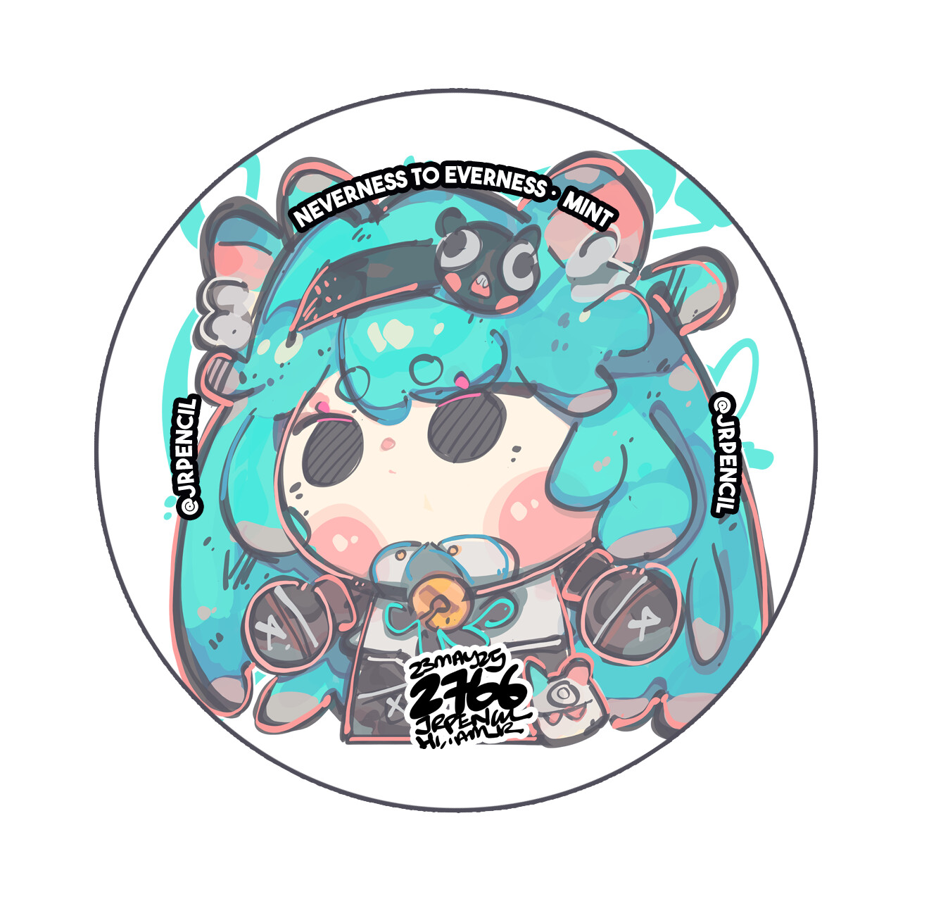 Jr Pencil - 2766 - 薄荷/ Mint 23 May 2025 #异环#NTE