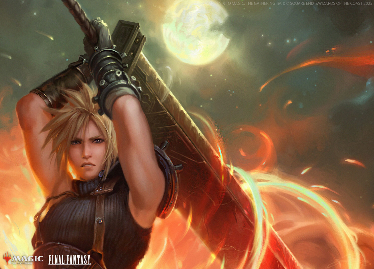 final fantasy cloud mtg Amazon.com: Magic: The Gathering Final Fantasy VII Commander Deck main image 1