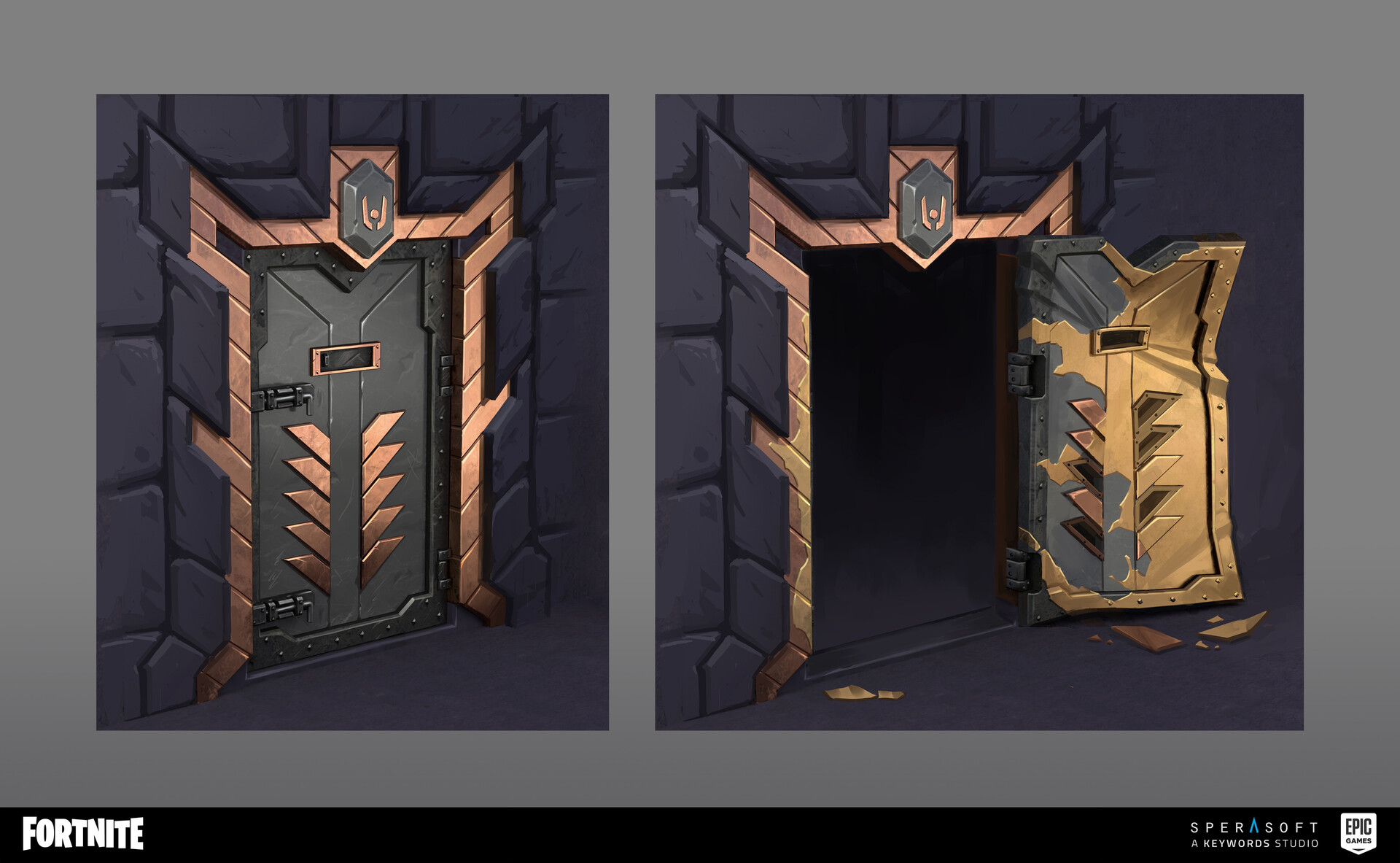 Fortnite: Myths & Mortals – Midas Cell Door