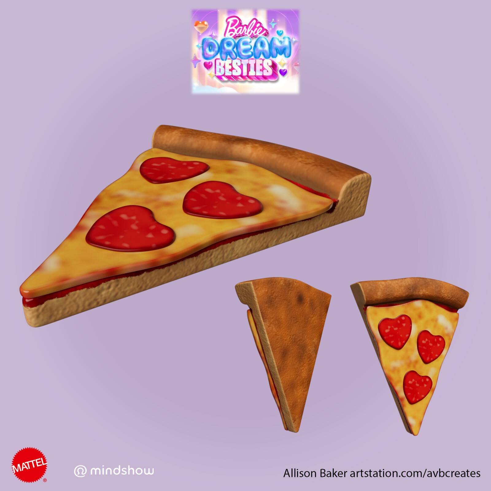 Pizza Prop for "Barbie Dream Besties" | Mindshow for Mattel
