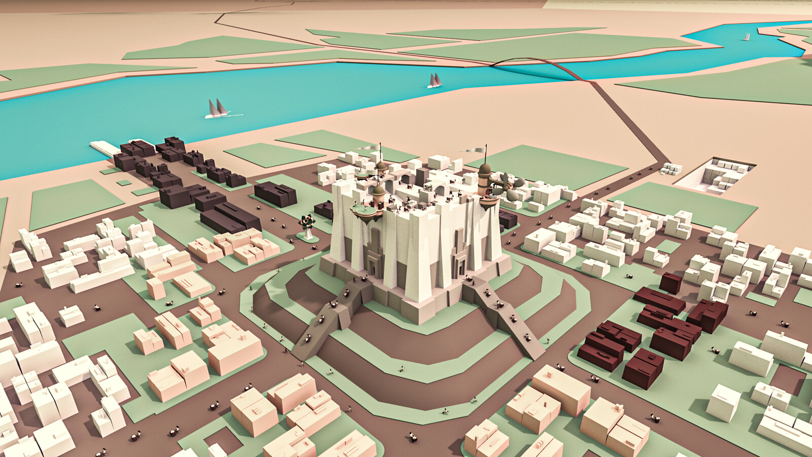 Mock up of how the tower might begin.