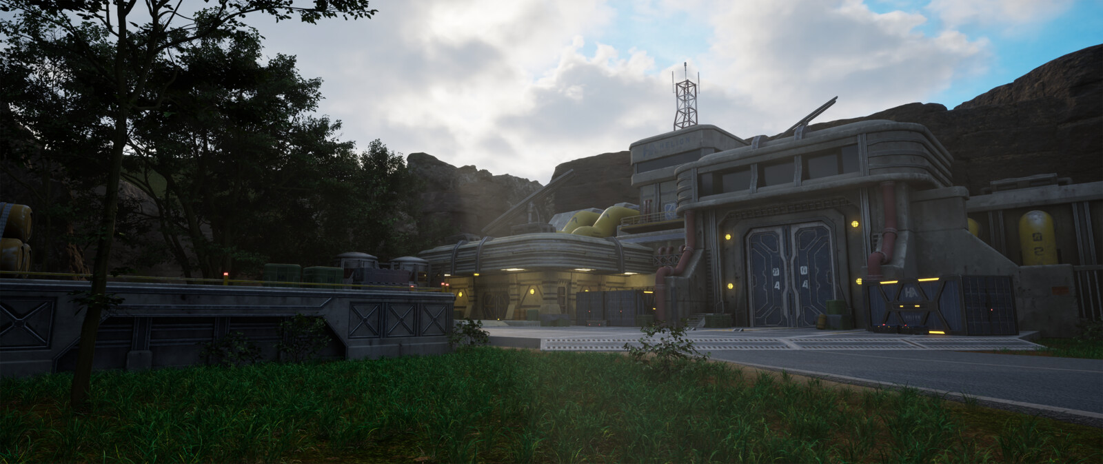 Astra-7 Testing Facility \\ Kovastra Outskirts