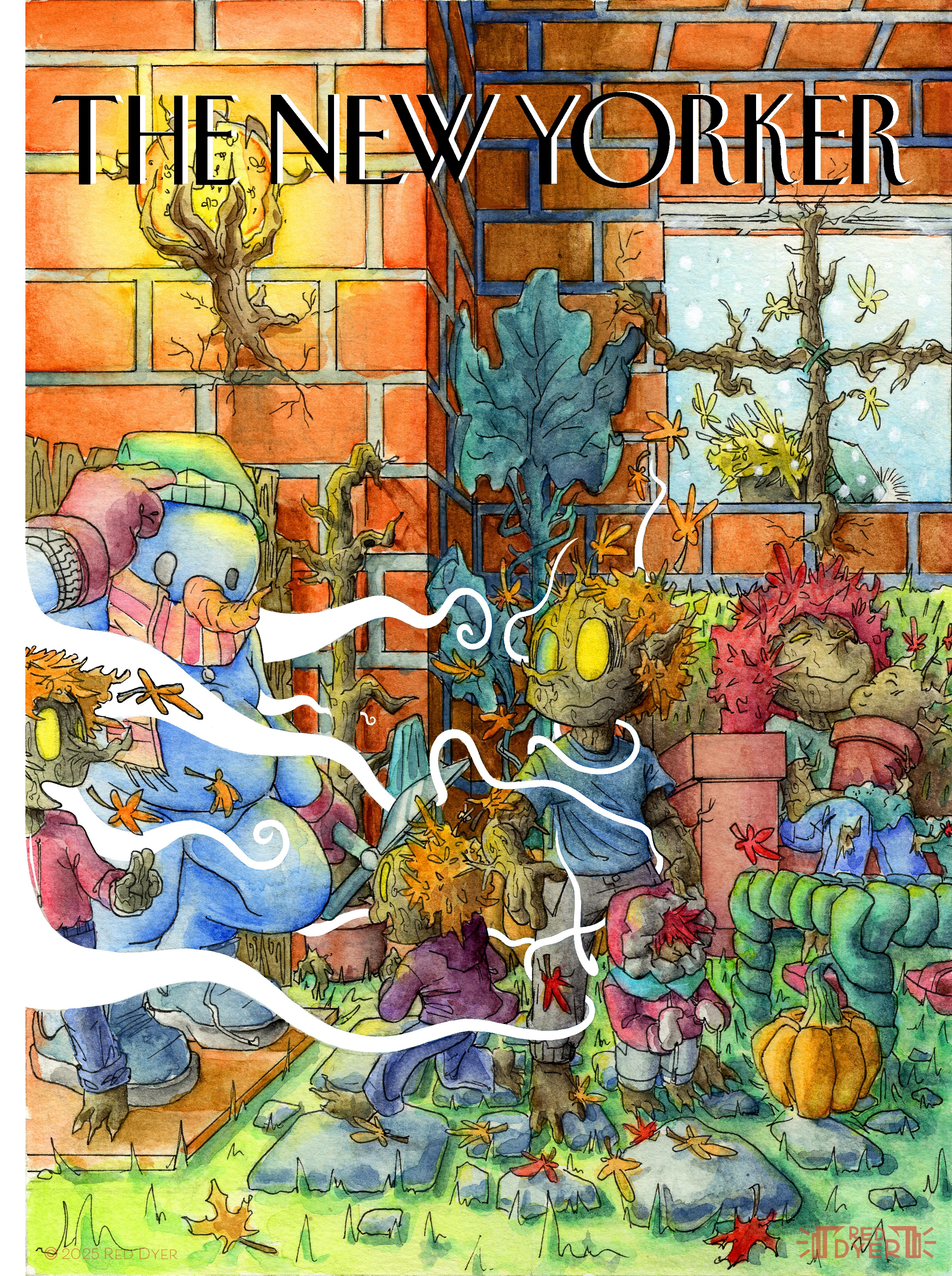Cover for The New Yorker (Not really but would be cool!)