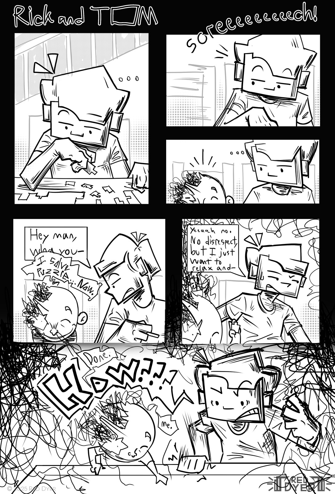Rick &amp; Tom Comic 1