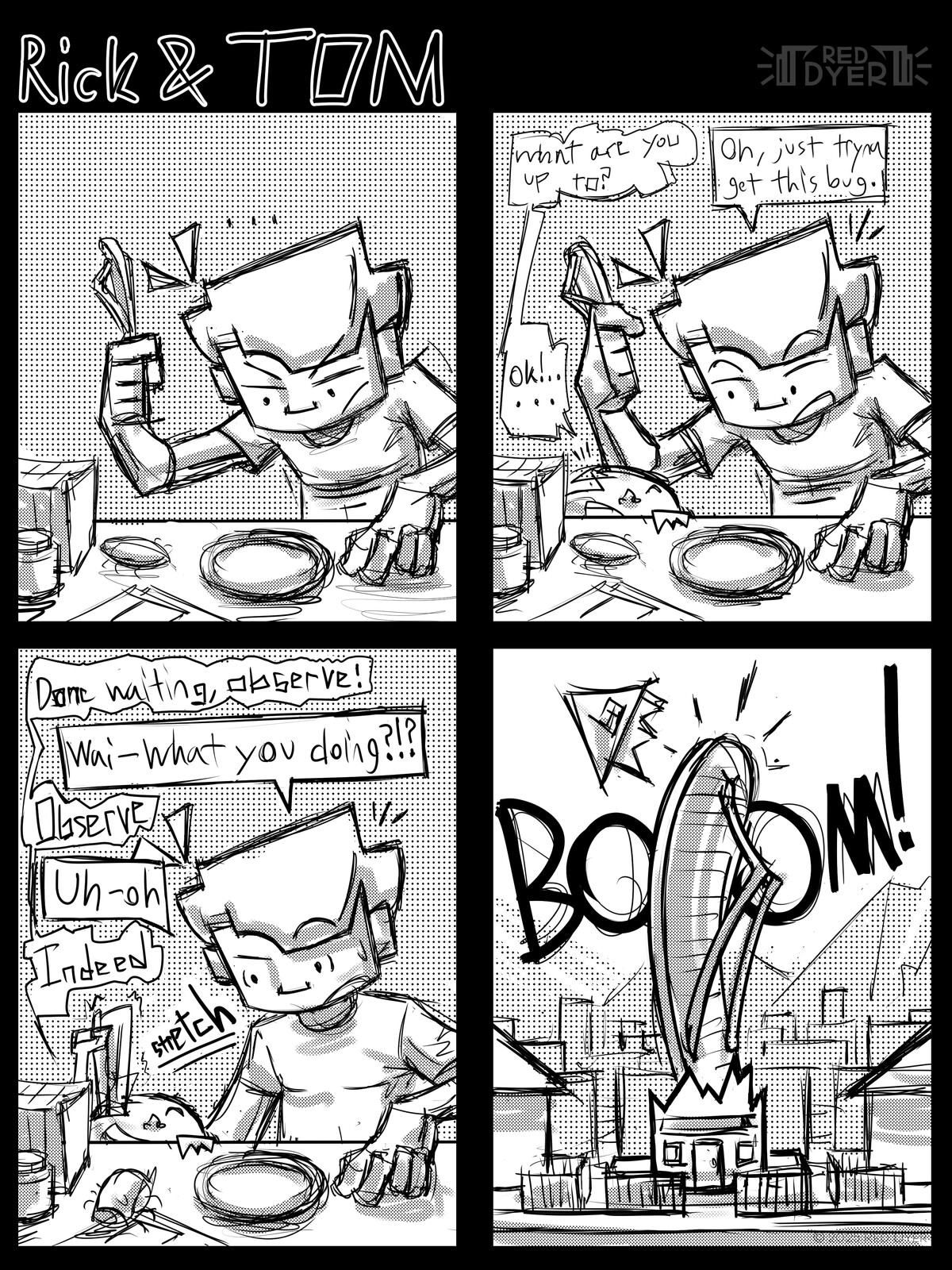 Rick &amp; Tom Comic 3