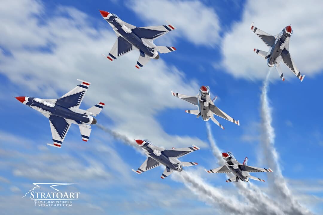 Thunderbirds Low Bomb Burst