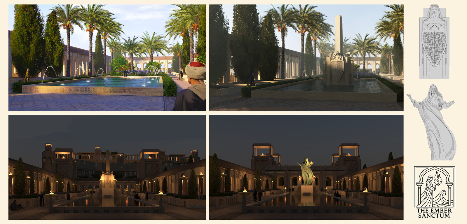 Some variations of the space