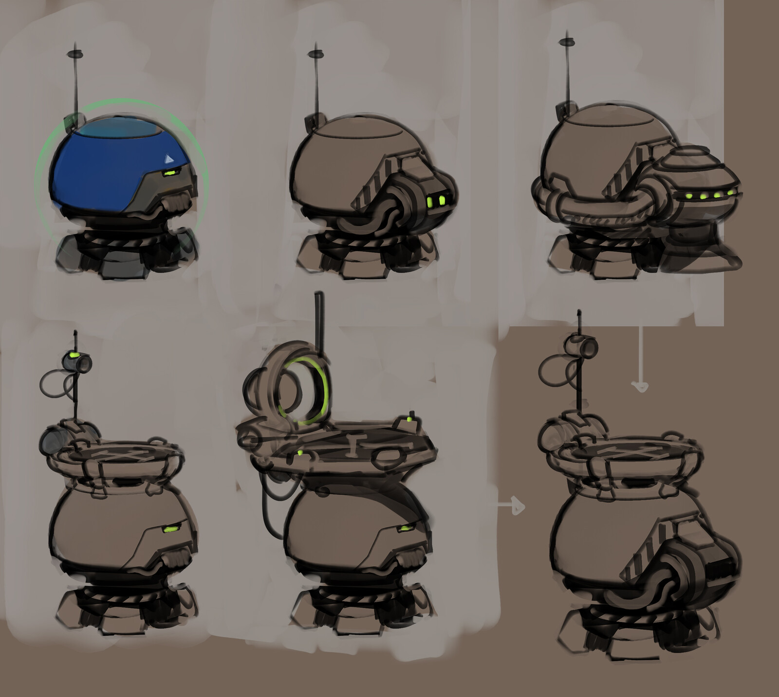 Very first version of the core, while I was still keeping things pretty simple stylistically. 
We used this version as our icon forever, even though the core itself got updated a few times along the way. 