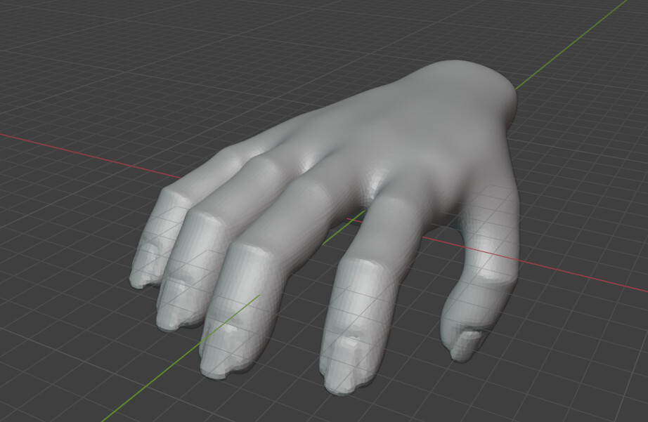 ArtStation - stylised hand