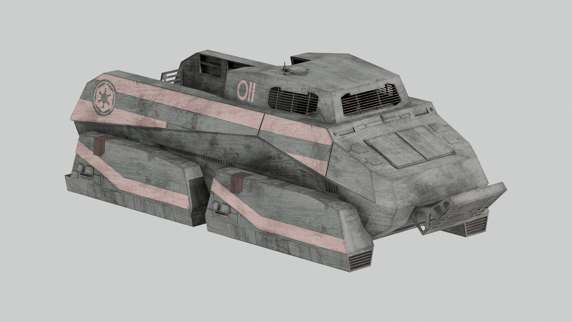 ArtStation - Imperial Army Transport Carrier - Star Wars Andor