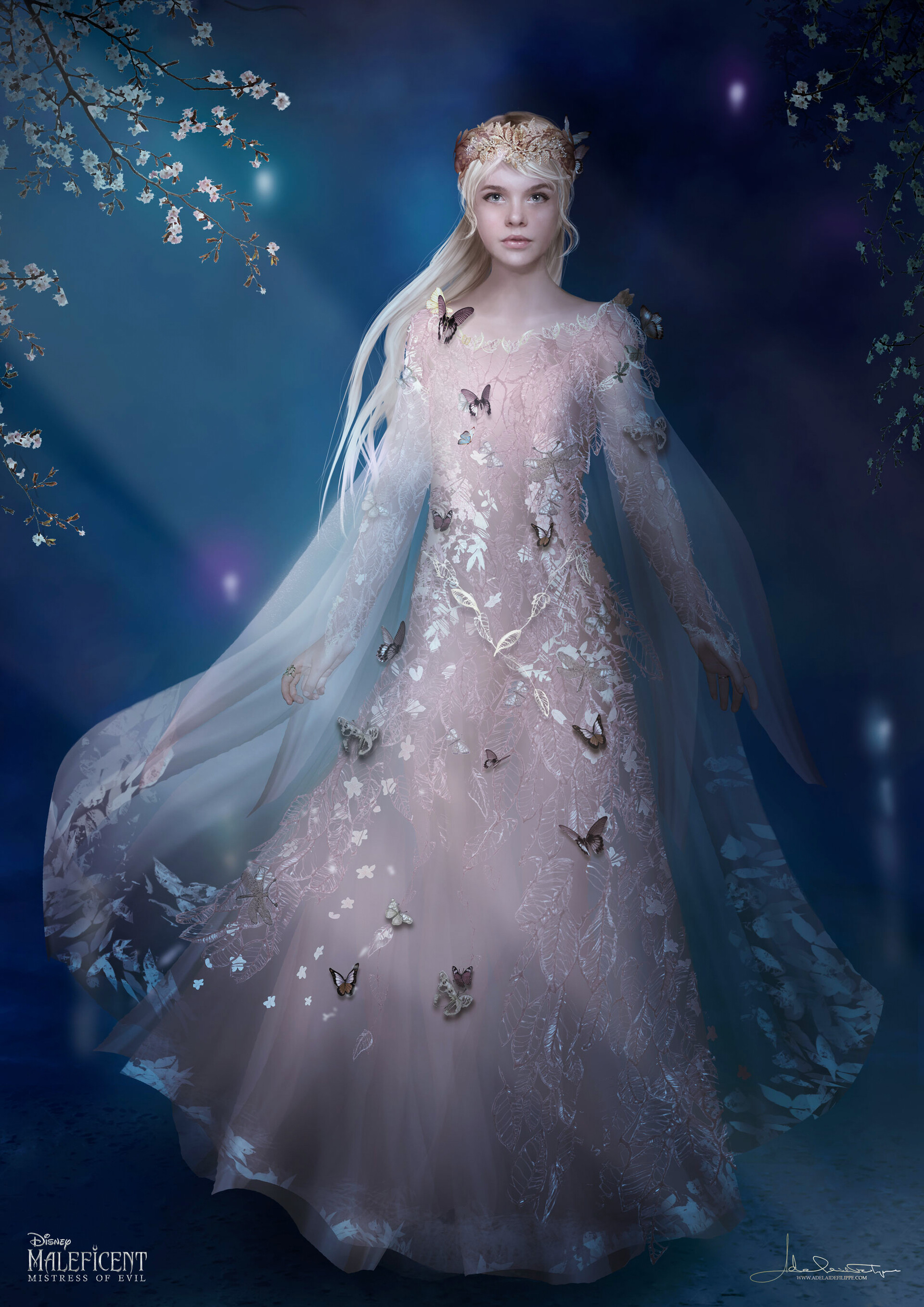 Maleficent Aurora Gown Likely ArtStation Aurora Costume