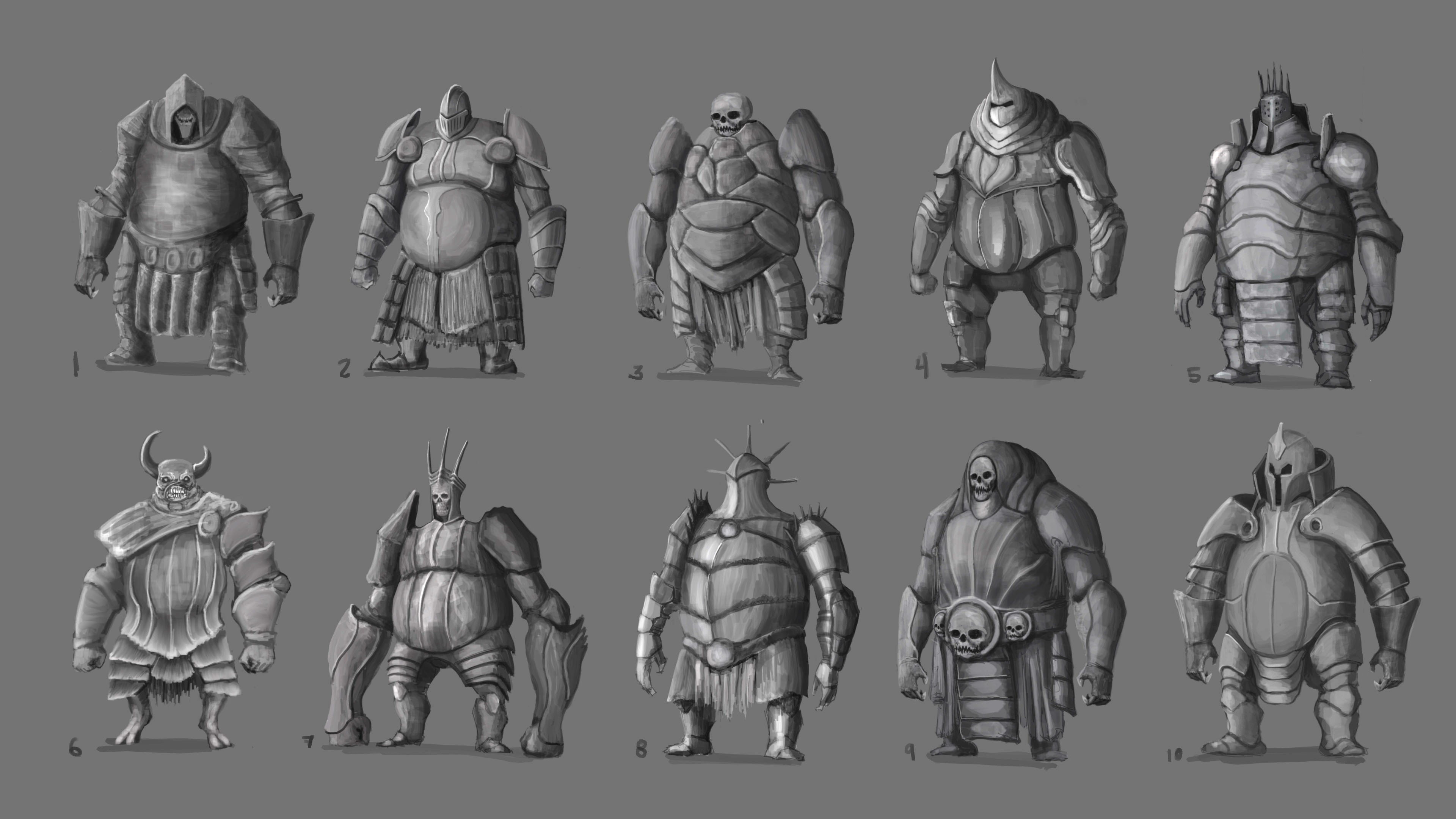 As I started my first sketches, I came up with the idea that it wouldn't necessarily be someone bad, but someone who honors their purpose.