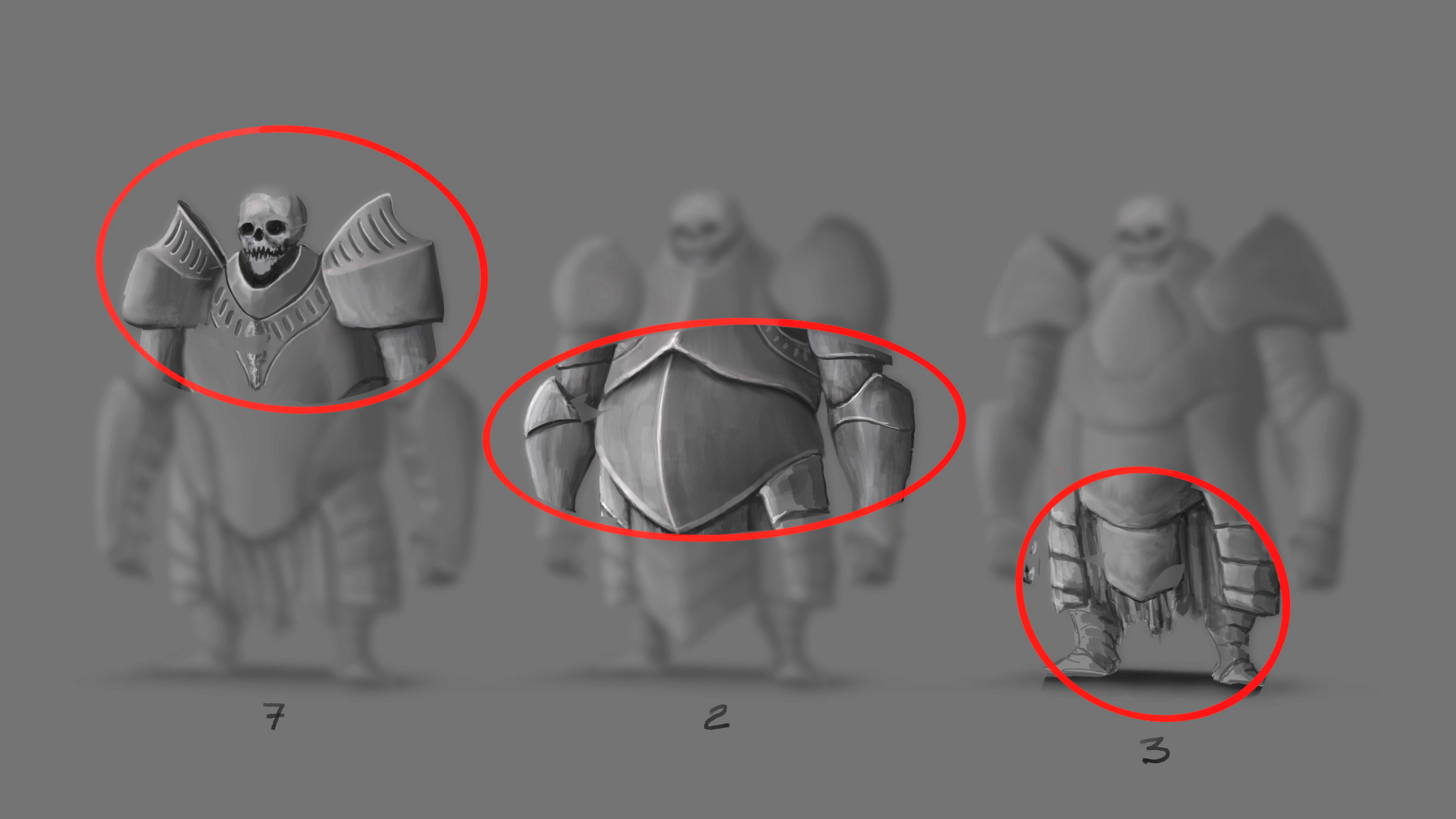 Then I chose the parts that seemed most interesting to me from the 3 iterations to obtain a piece with a better balance.