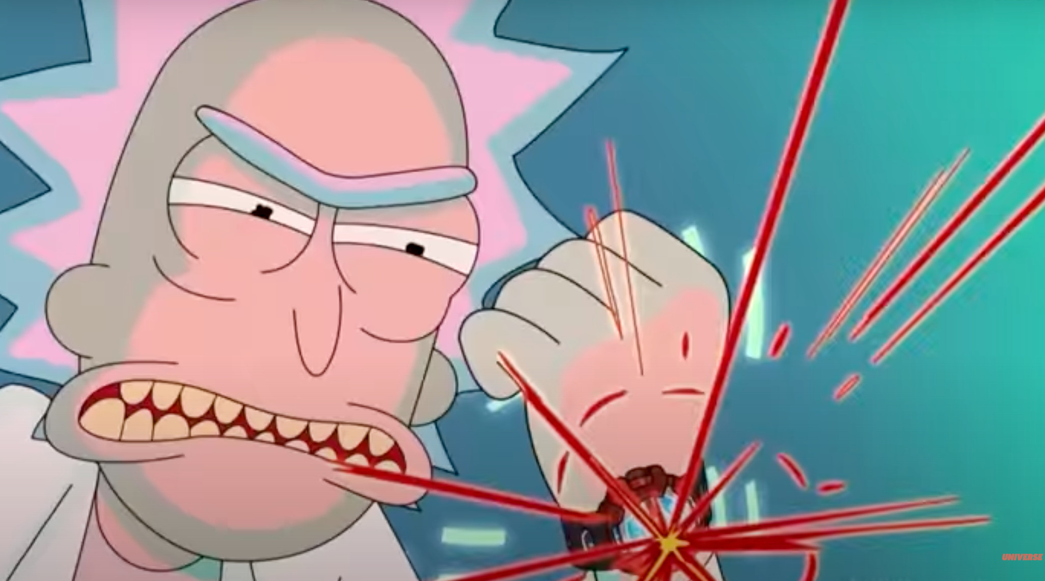 Rick Power up, 2DFX, Toonboom Harmony