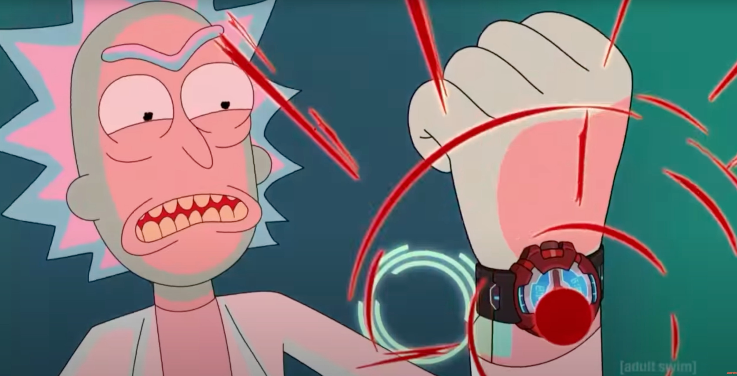 Rick Power up, 2DFX, Toonboom Harmony