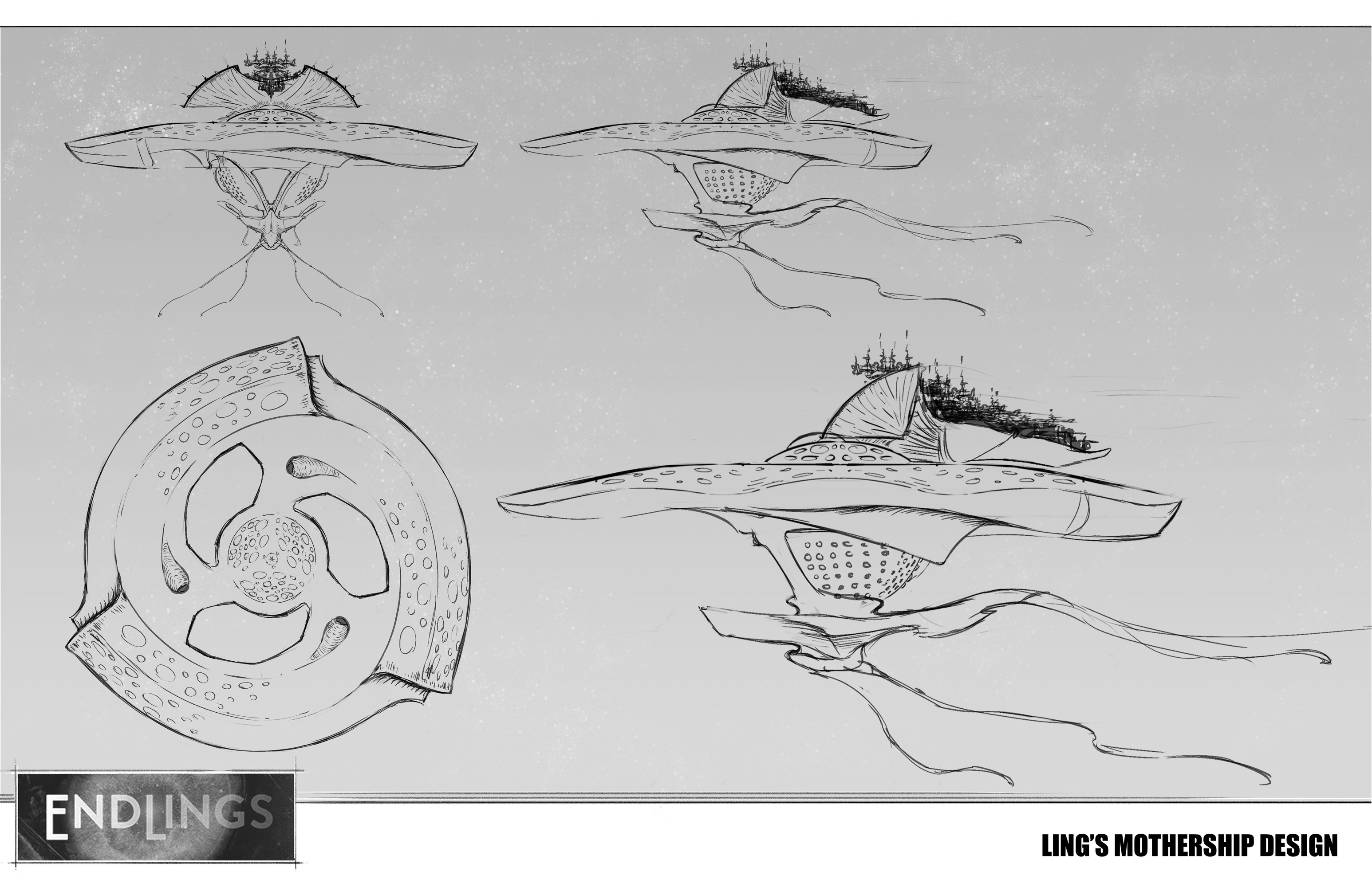 Initial Mother-ship Sketches