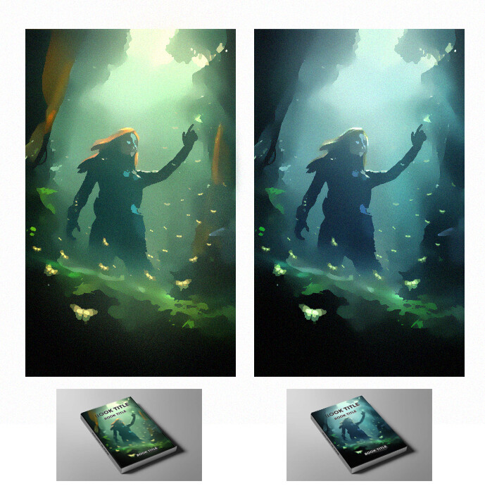 color mockup sketches