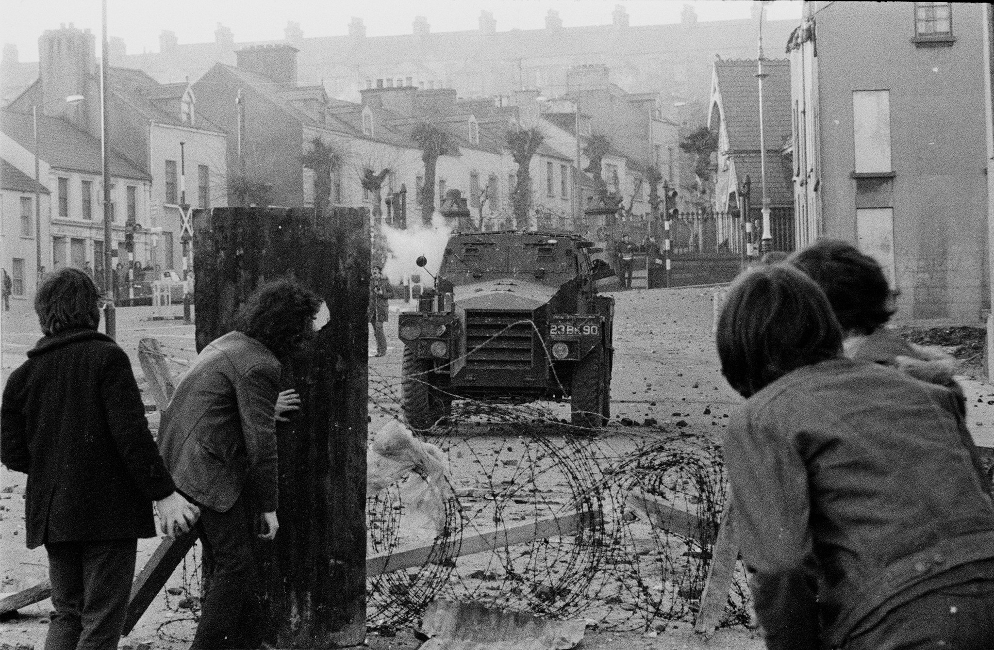 William Street Derry.  Shortly before my arrest