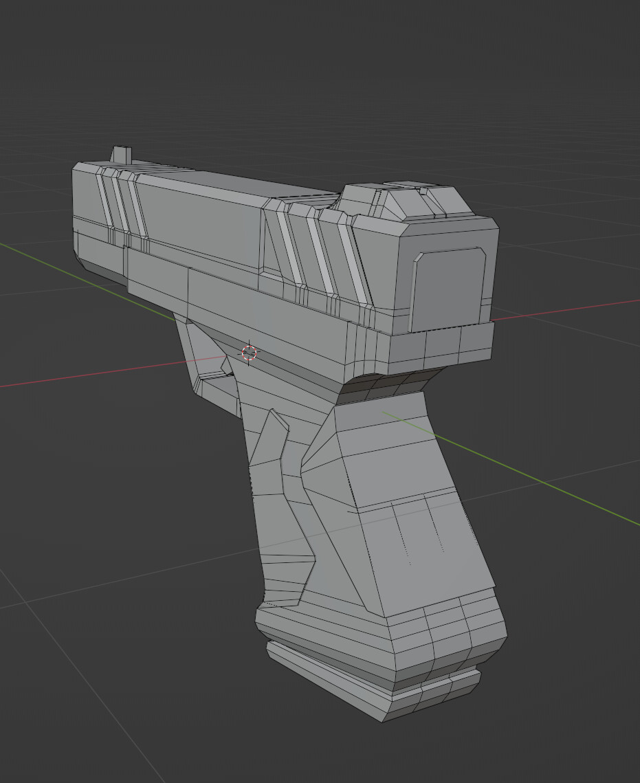 Rough 3D blockout for paintover