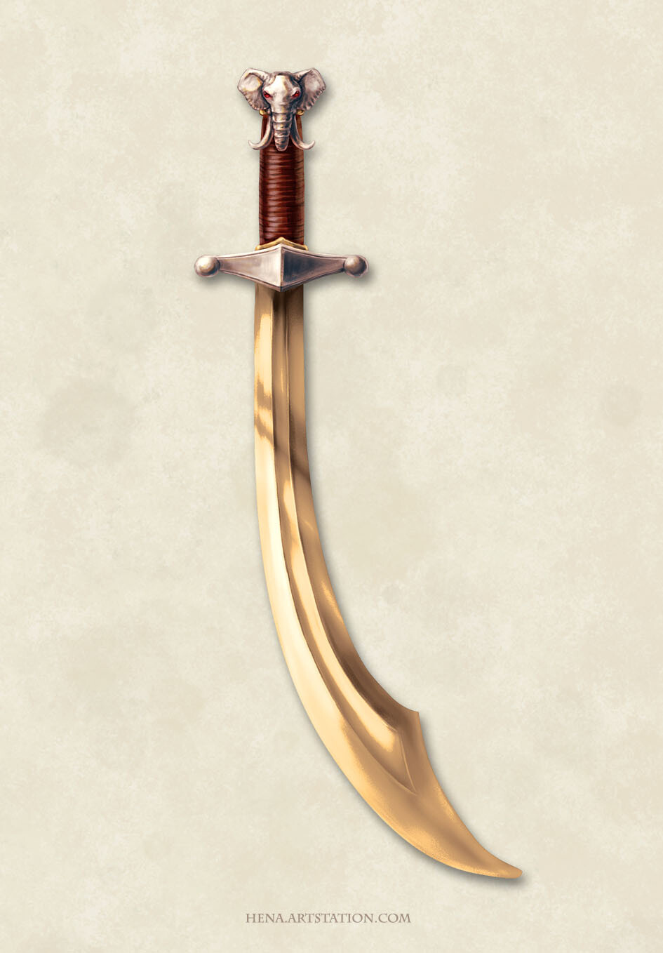Custom sword illustration 4