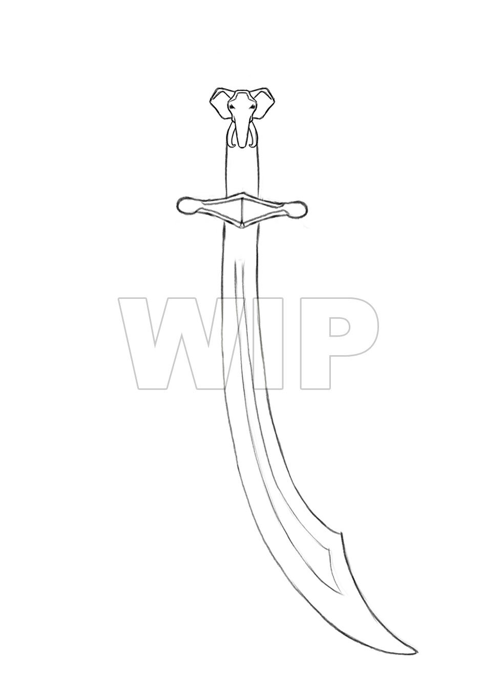 Revised sketch after feedback