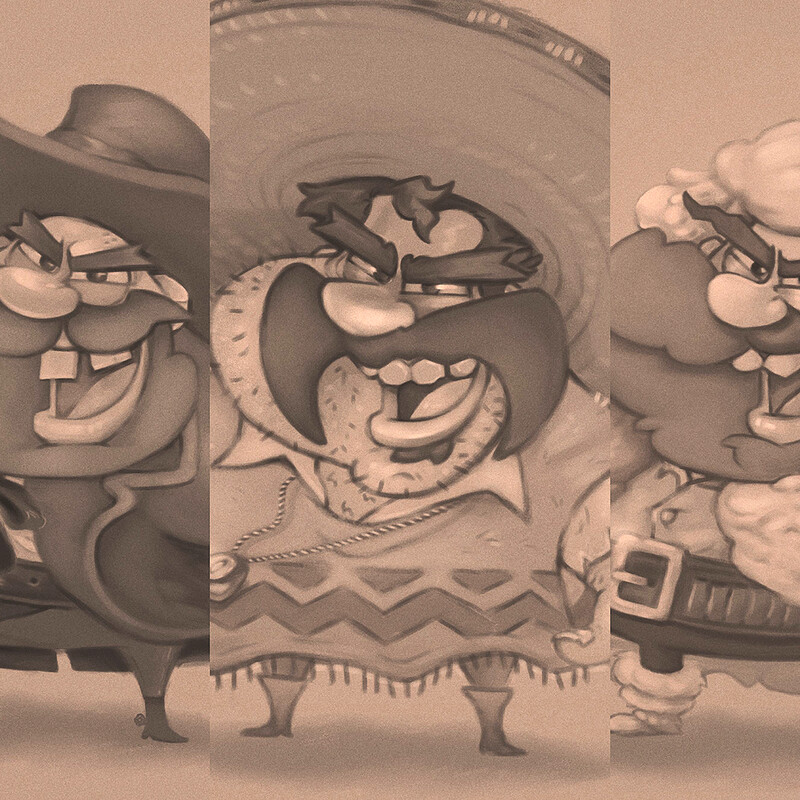 Cowboy and Saloon Concepts
