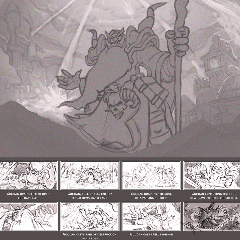Gul'dan - World of Warcraft Concept