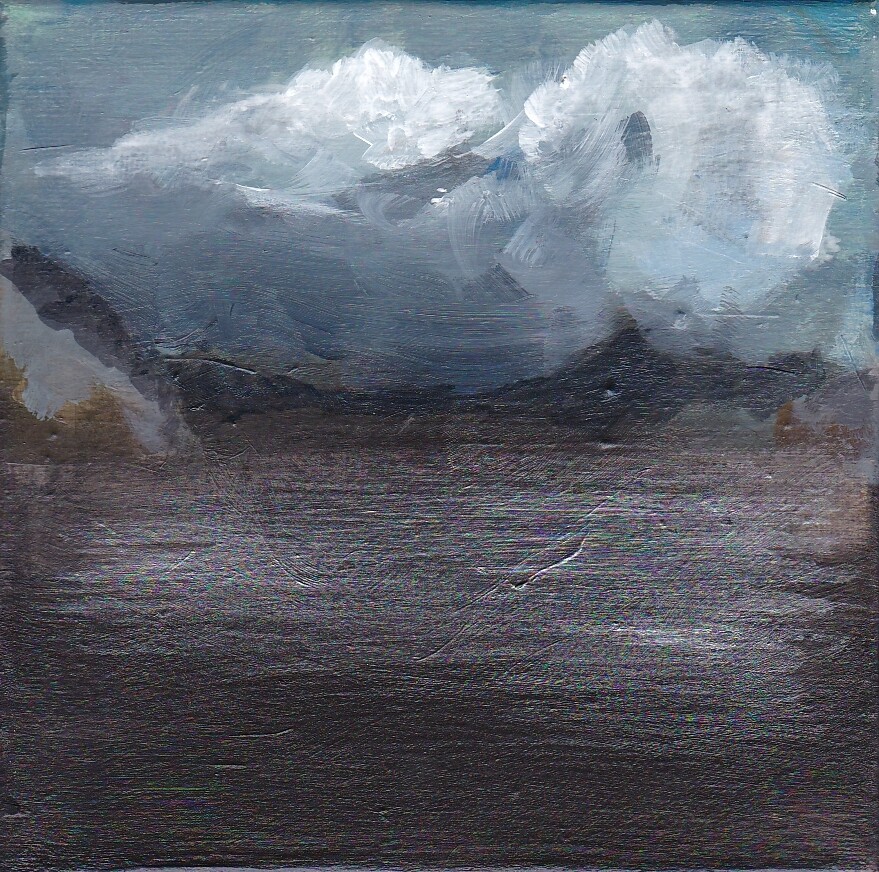 Storm on the lake