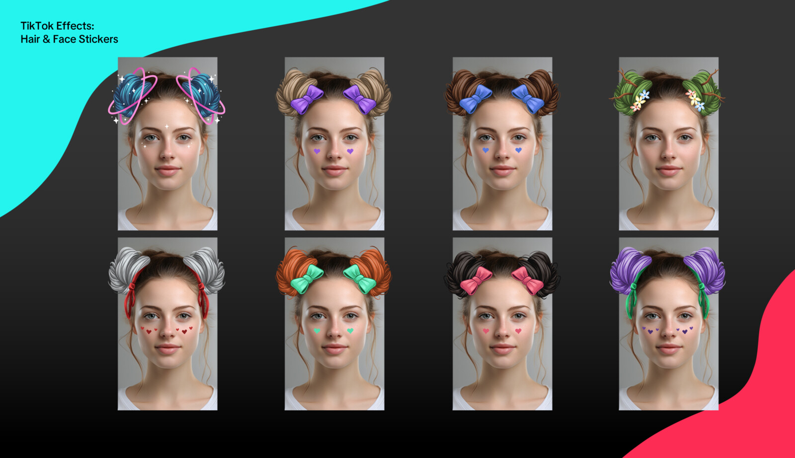 Stickers: Space Buns