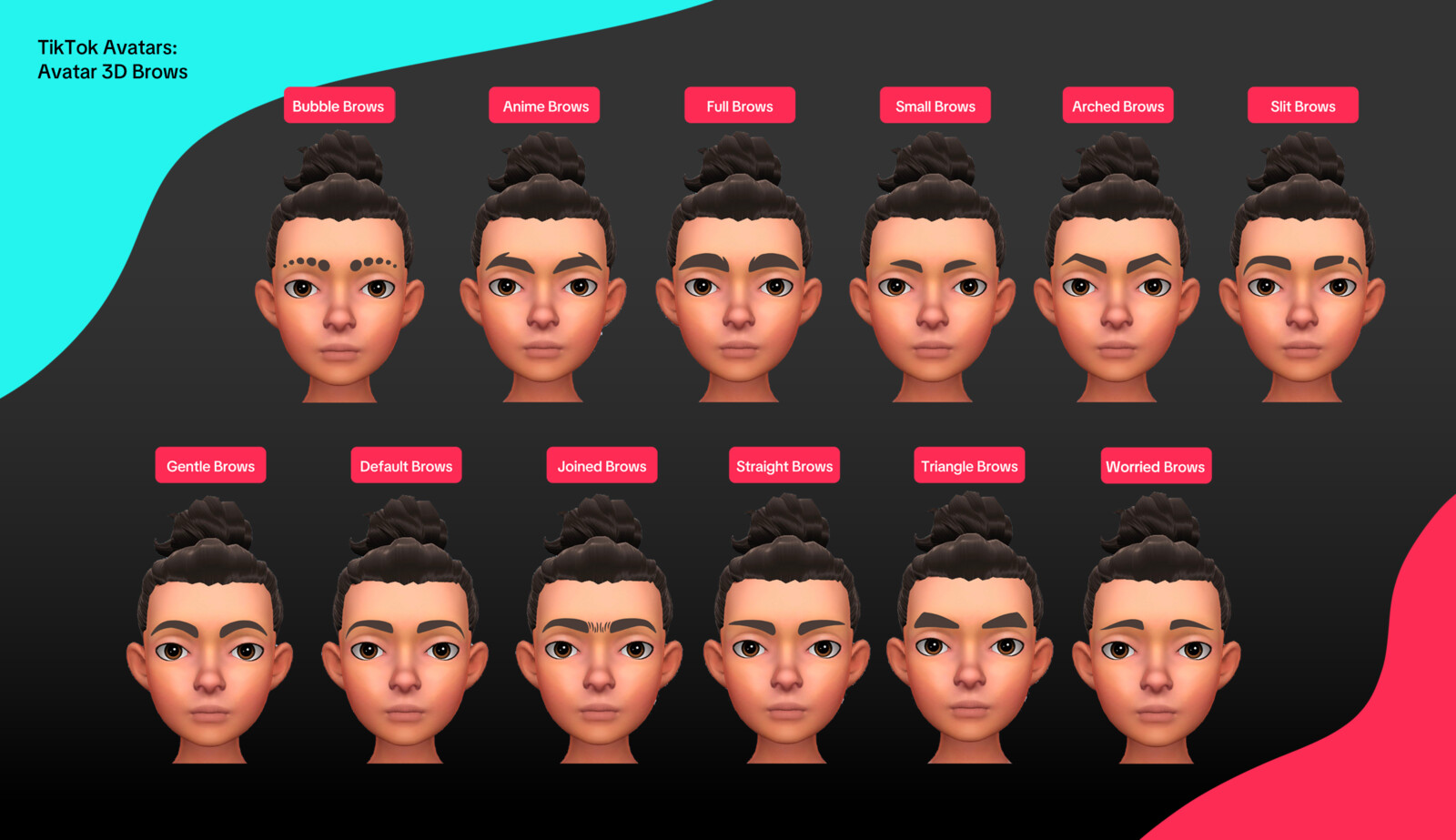 Avatars: Eyebrow Design