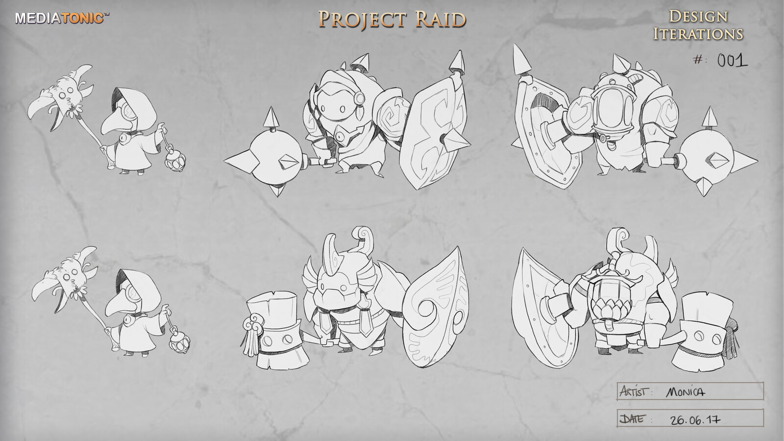 Character concepts for heroes