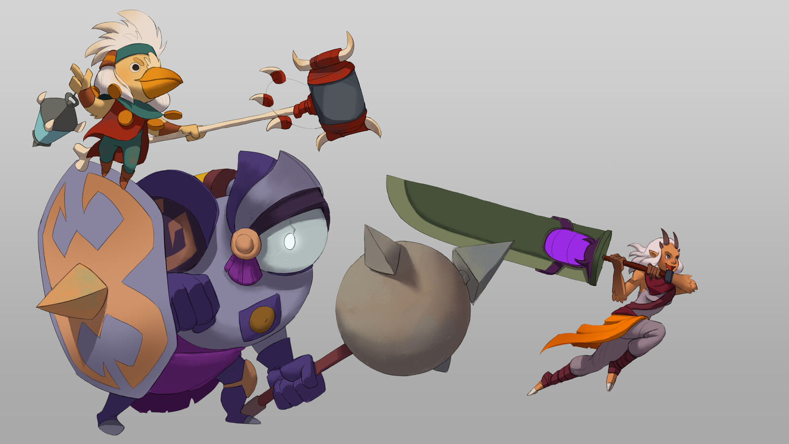 Potential line up illustration