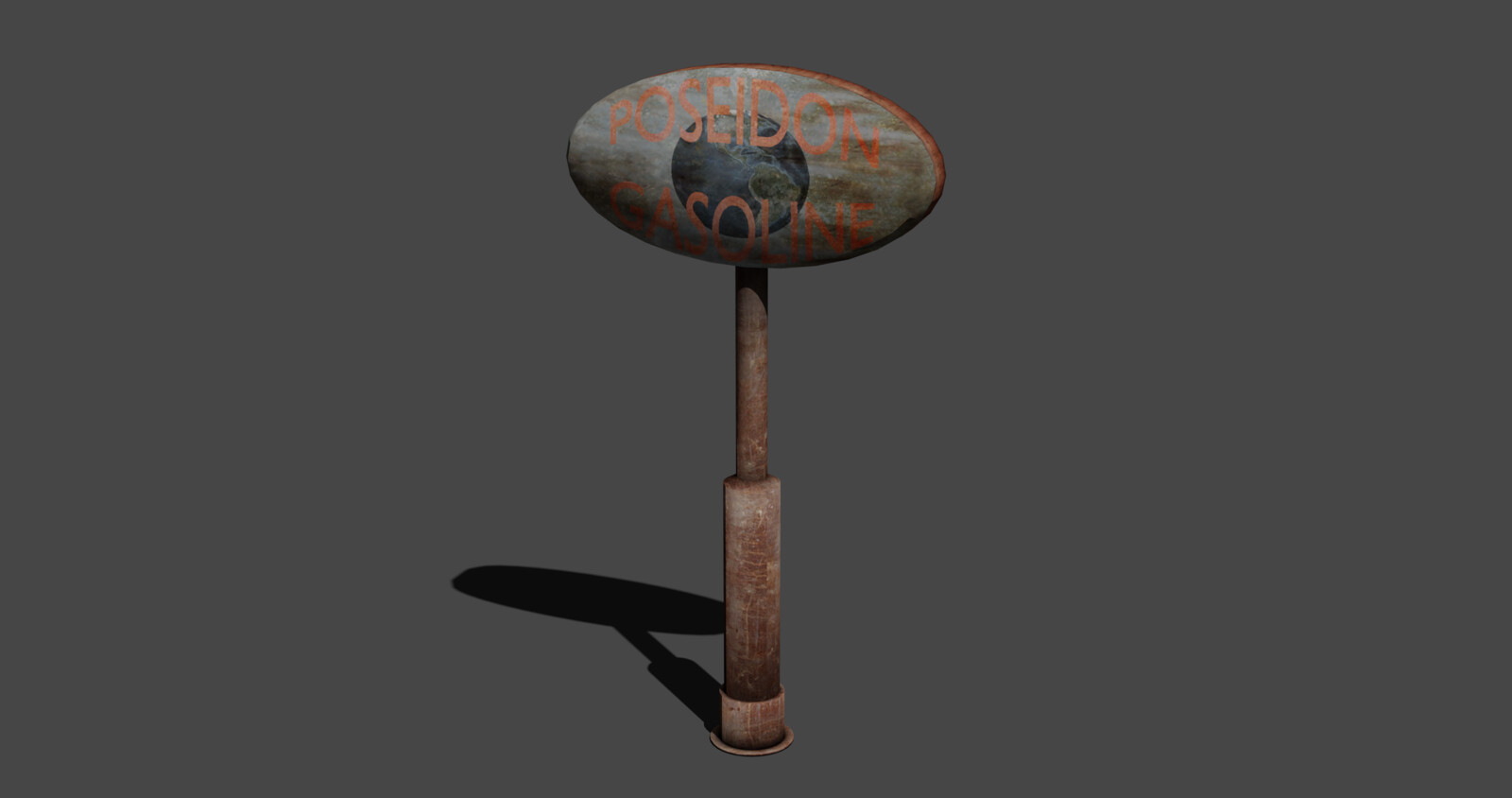 Poseidon Gas Sign, Fallout