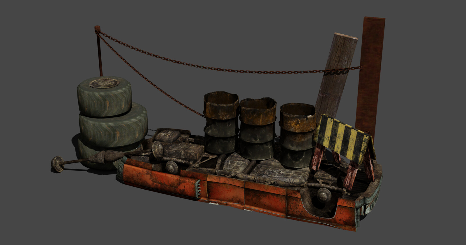 Junk Wall Clutter, Fallout
