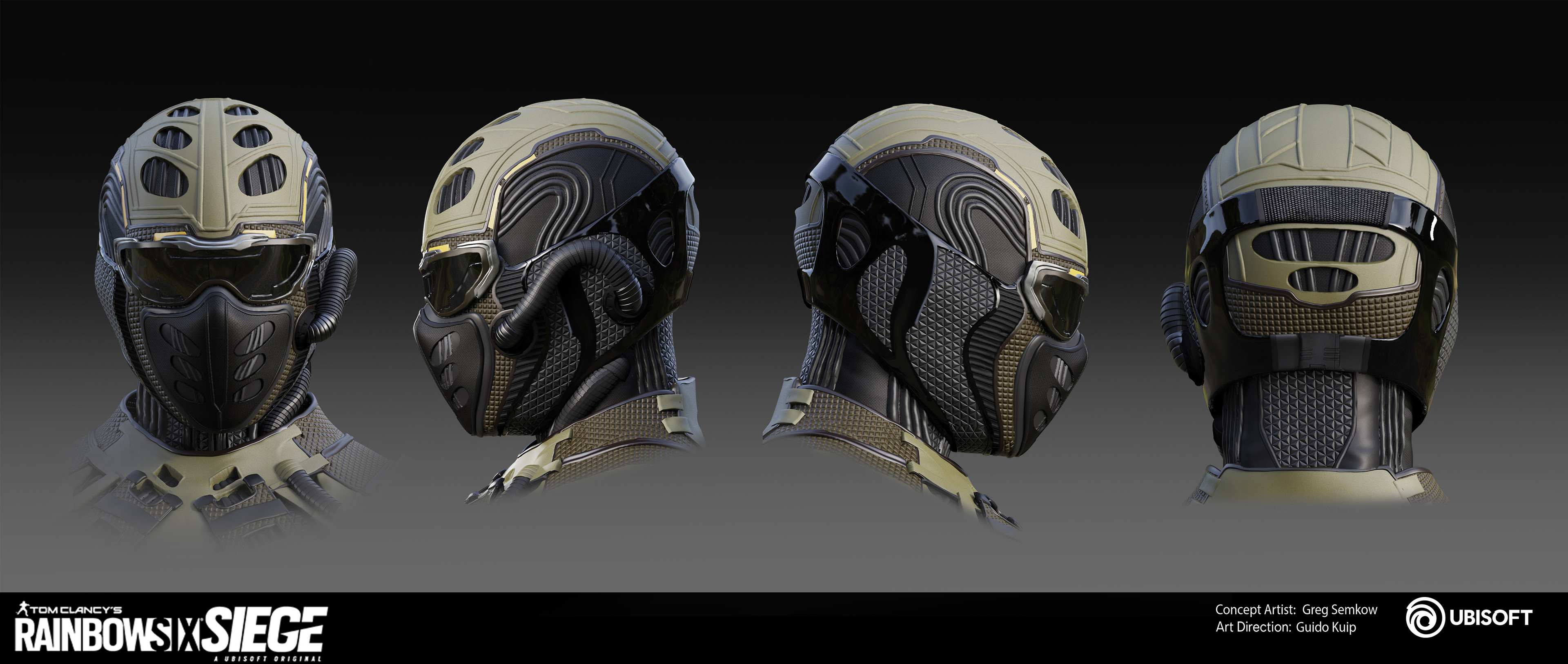 Final head gear design