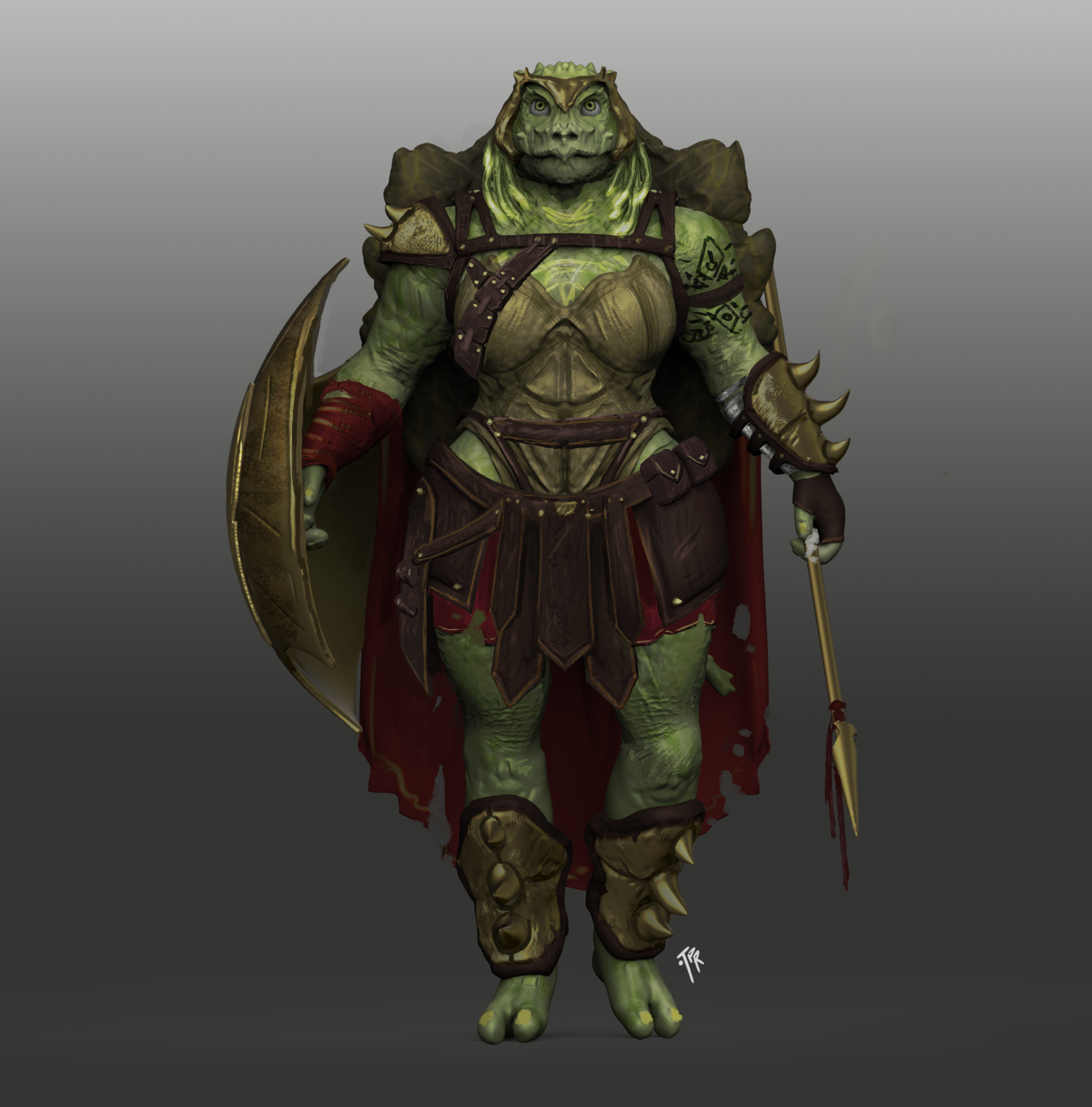 Paint over and some added costume elements