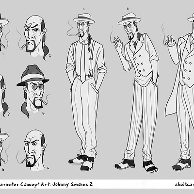 Tiny - Johnny Smokes Concepts