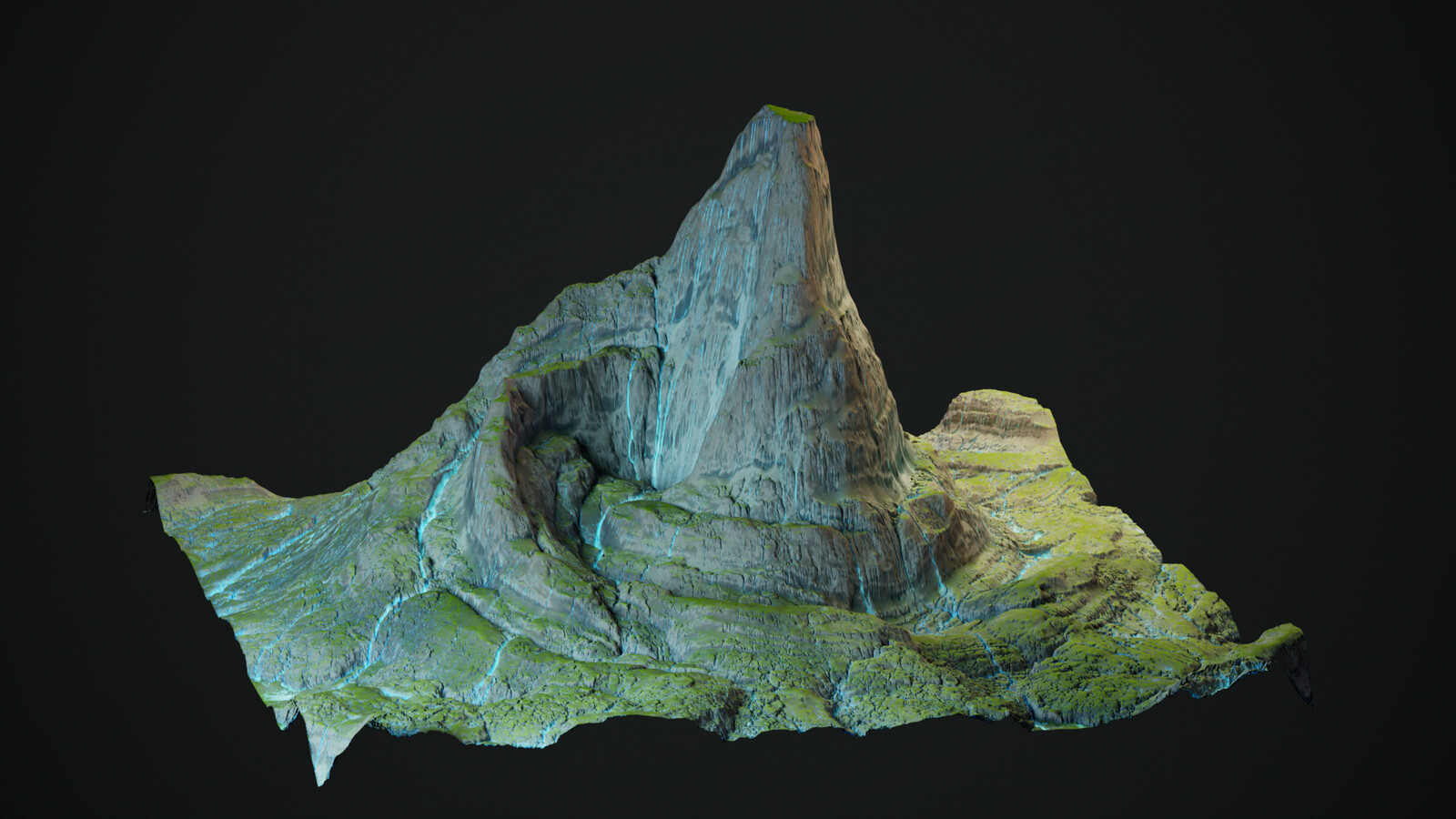 Main mountain 8k