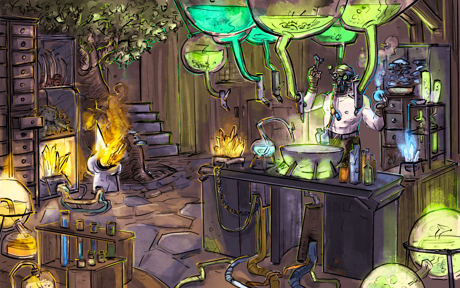 Grim Omens, Alchemy Lab