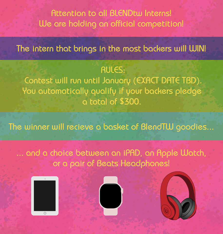 BlendTW Contest Flyer - V1