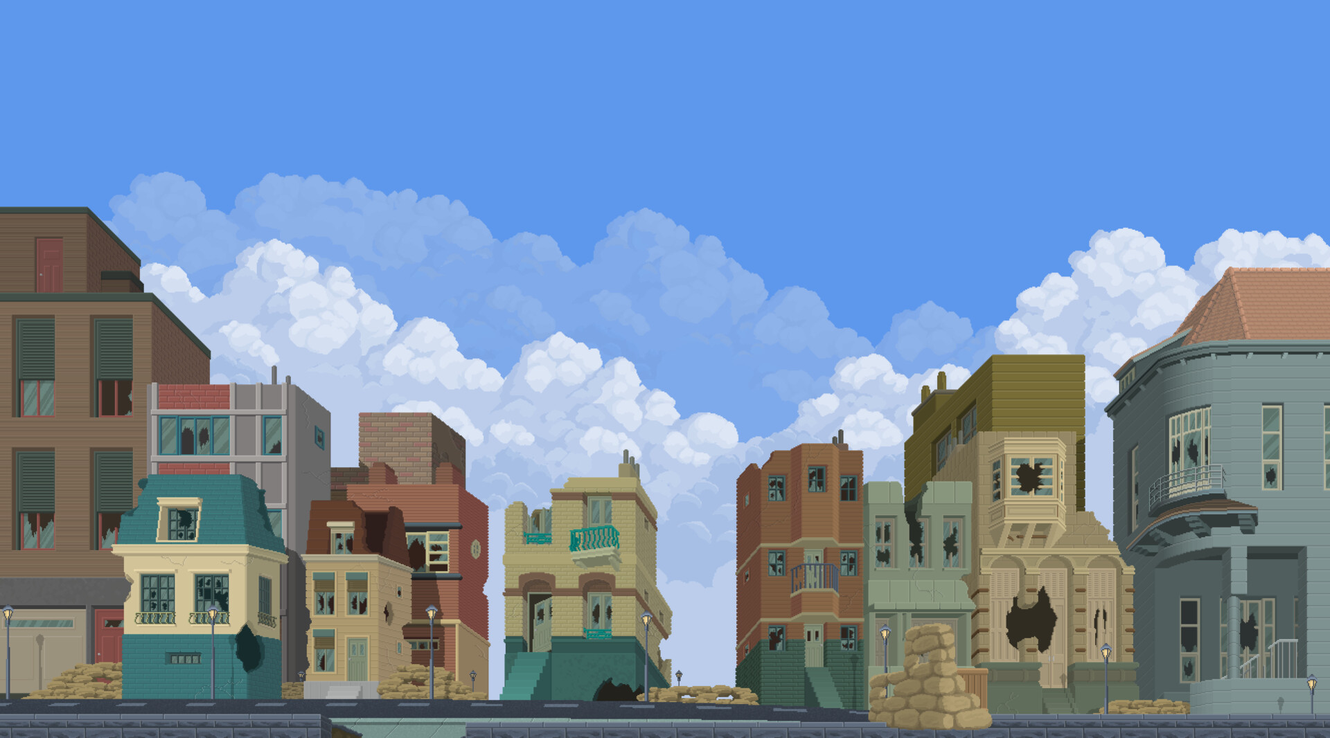 ArtStation - Pixel Building Design Process