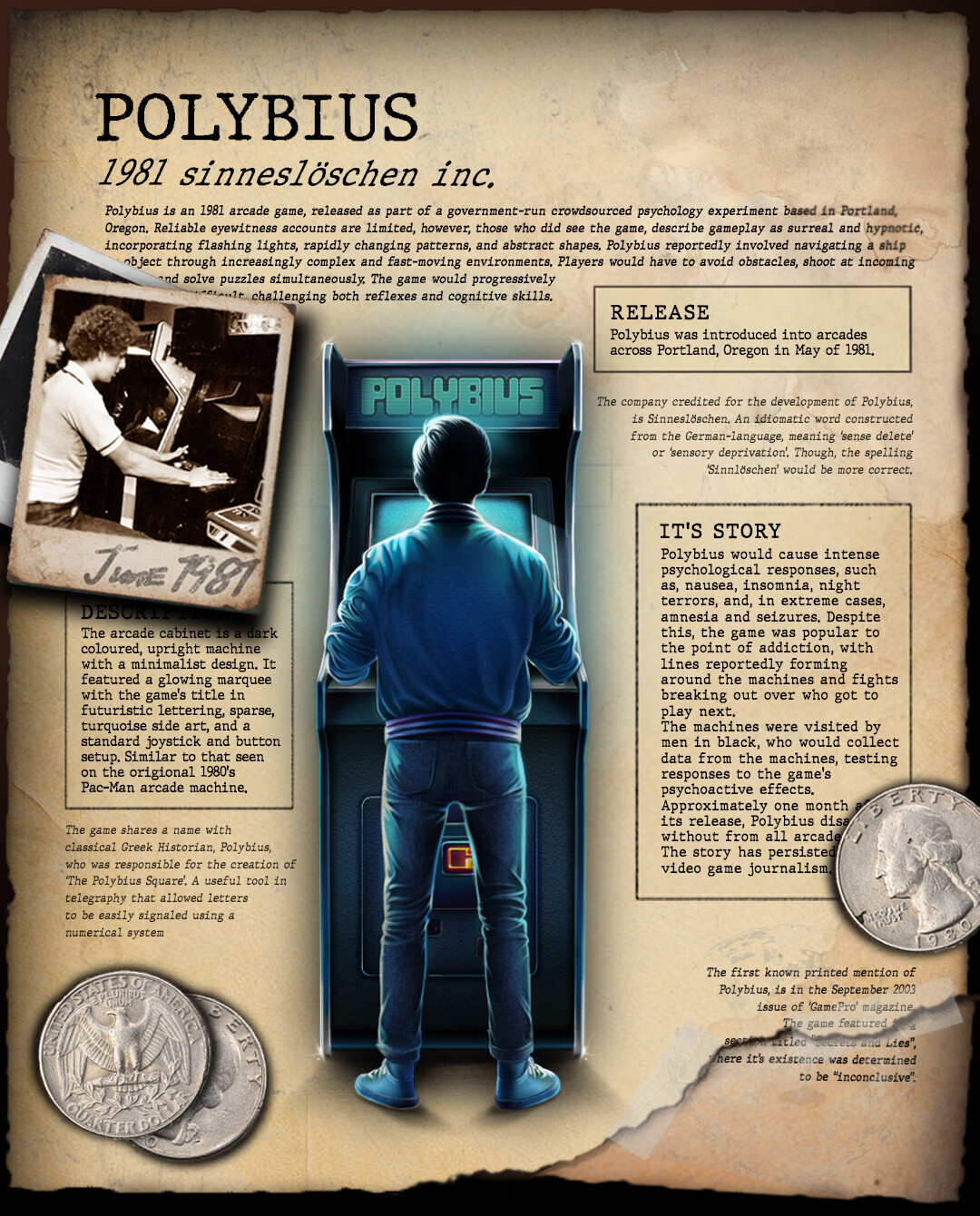 ArtStation - C.R.O.W Artwork: Cryptozoology Information (Polybius)