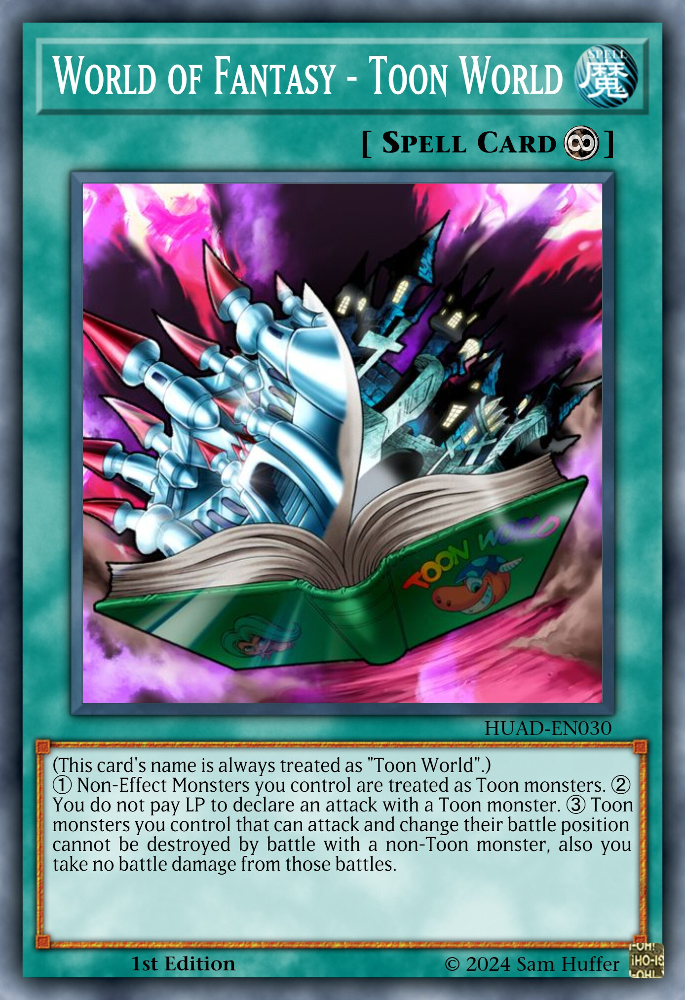 ArtStation - World of Fantasy - Toon World (Custom Yu-Gi-Oh! Card) ArtStation - World of Fantasy - Toon World (Custom Yu-Gi-Oh! Card)