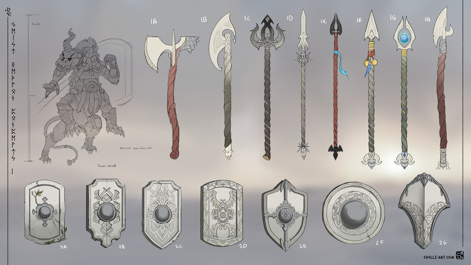 Geist - Weapon Concepts 1