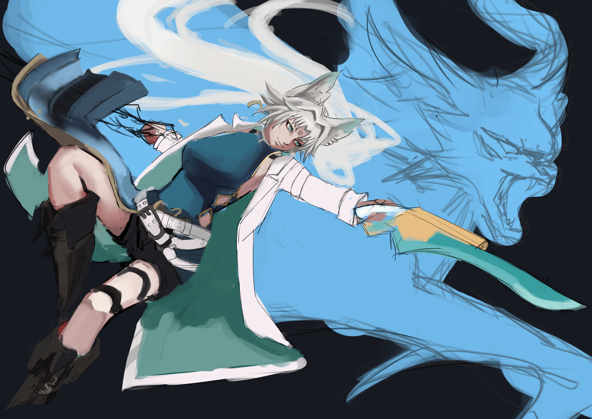 ArtStation - Honkai StarRail - Fei Xiao