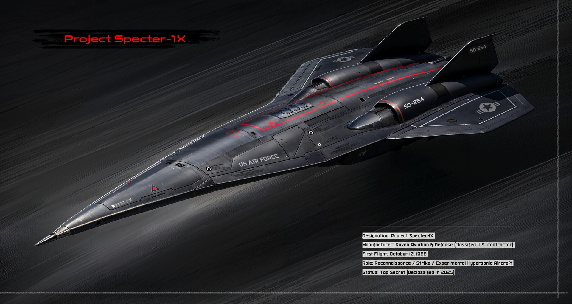 Frank Capezzuto III - Cold War Phantom: Drone Prototype SPECTER-1X